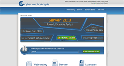 Desktop Screenshot of cyberwebhosting.de